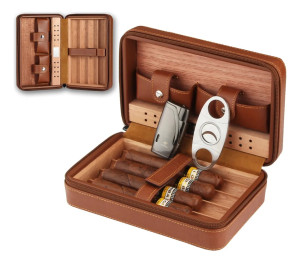 Case Umidor De Charutos Viagem de Madeira Cedro Estojo porto alegre