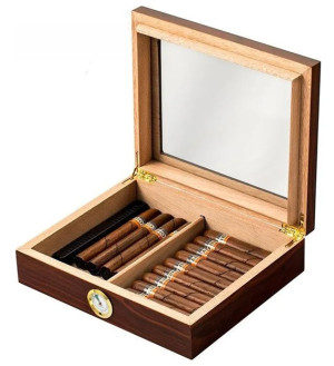 Caixa Umidora Para Até 35 Charutos Higrômetro Externo porto alegre